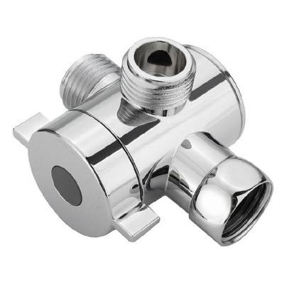 3 Way Shower for Head Diverter Adapter Connector Sprayer Arm Mount Bathroom Tool