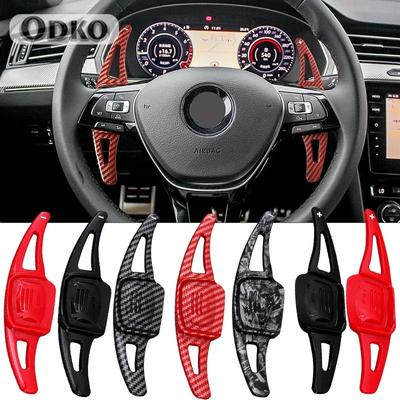 For VW Golf 8 MK8 R GTI R Line ABS Car Steering Wheel Shift Paddle Extension Tiguan Passat Atlas CC Accessories
