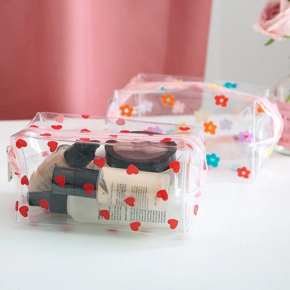 

Big Capacity Transparent Beauty Case Waterproof Pencil Box Cosmetic Bag Makeup Bag Pencil Bag