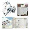 Luxurious 30mm Clear Crystal Drawer Knob For Cupboards And Wardrobes 1 Piece