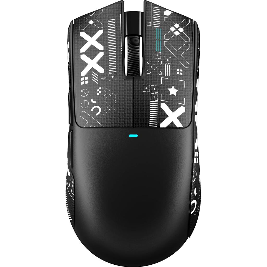 ATTACK SHARK X11SE Gaming Dual Bluetooth DPI PAW3311 HUANO Broadcom BK52820 FSWQ Ergonomic Black Ultra-Lightweight Mouse, 60g, 3-Mode Connection,