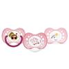 Pack of 3 Anatomical Pacifiers Day and Night +18 Months