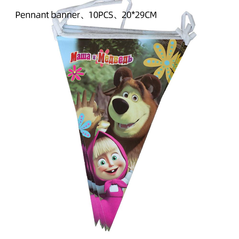 Mädchen und Bär Geburtstagsdekorationen Einweggeschirr Tischdecke Becher Teller Serviette Ballons Babyparty Kinder Partygeschenke