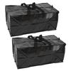 2PCS Packing Bag Carrying Handles Heavy Duty Large Space Waterproof Moving Bag for Space Saving Moving Storage