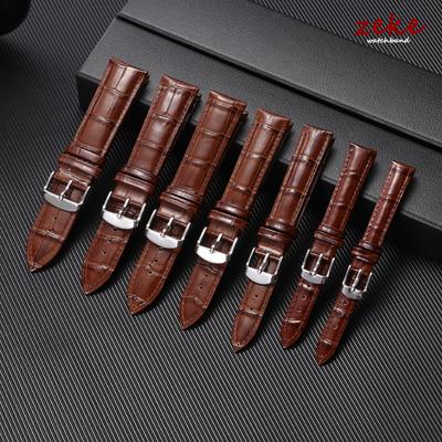 Universal Replacement Leather Watch Strap Men's and Women's Leather Watchband 12mm 14mm 16mm 18mm 20mm 21mm 22mm Watch Band Belt