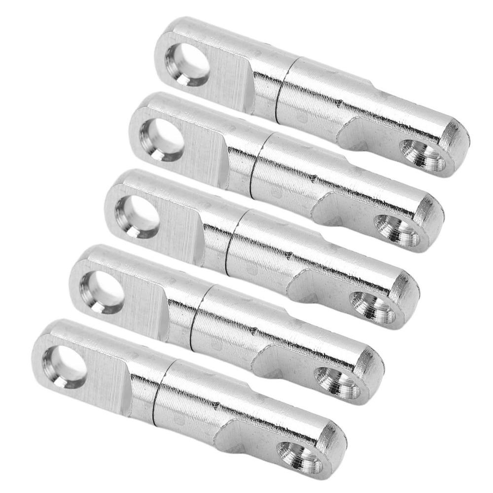 15PCS Durable Stainless Steel Fishing Swivels Heavy Duty Column Bearing Swivels 360° Swivel Connectors Saltwater Fishing