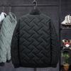 Pressed Cotton Stand Collar Men's Cotton Coats Winter Coats Short Clothes Korean Style Trendy Cotton Clothes Work Clothes Winter Clothes Cotton
