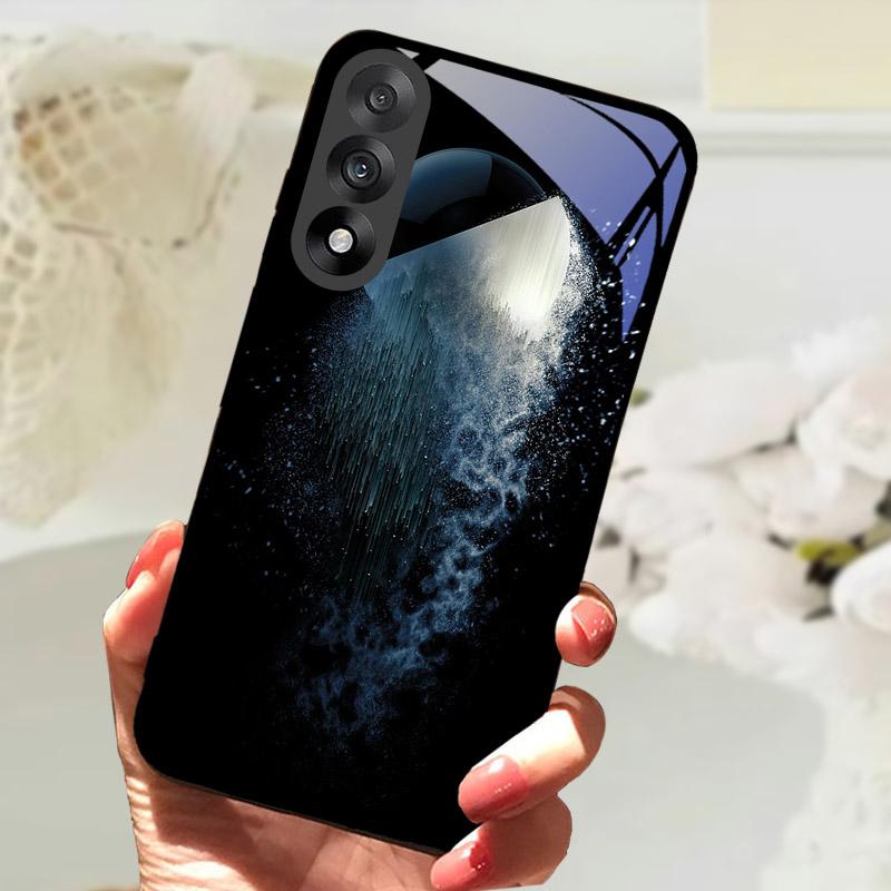 För OnePlus Nord 5 5G Stötsäker Mobilskal Härdat Glas Baksida För OnePlus Nord5 Capa Bumper Fundas Skyddande Skal