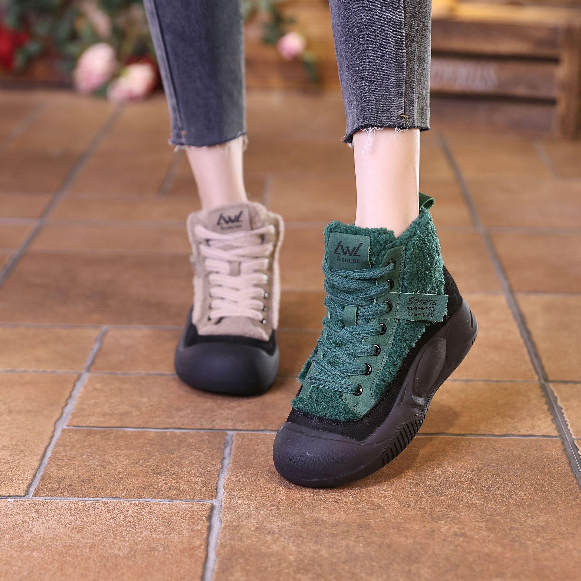 Женские ботинки Martin в британском стиле — фото 7