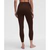 Lululemon WUnder Under Smoothcover High Rise Tight 25  Lava Cake