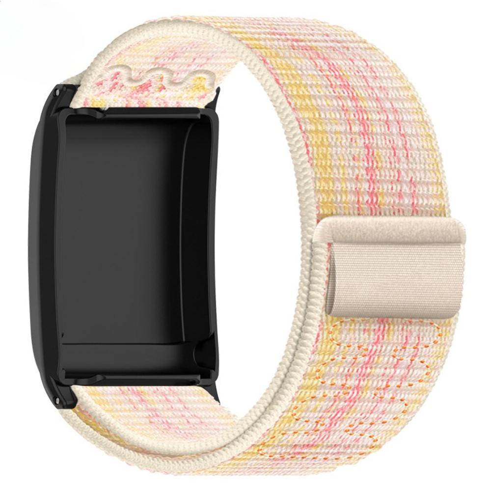 Nylonklockarmband för Whoop 5.0 Armband Vävtyg Klockarmband med Skydd för Whoop 4.0 Sportarmband Magnetiskt Band