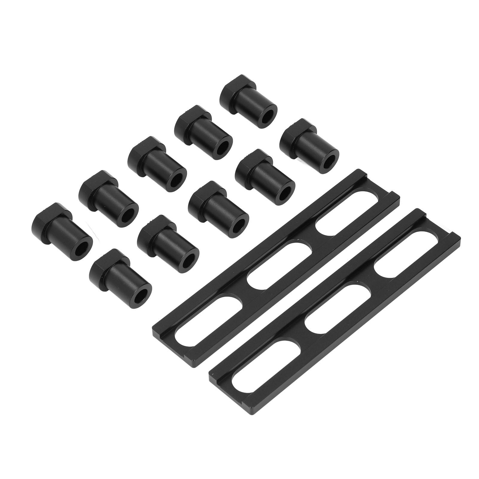 

Набор верстачных досок из алюминиевого сплава, высокопрочная деревообрабатывающая строгальная доска для фрезерной резки 20mm / 0.8in