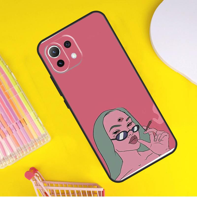 Lovely Bad Devil Girl Cover For Xiaomi 14 Ultra 13 11T 12T 13T 14T Pro POCO X7 X6 Pro X3 X5 F3 F5 M6 F6 Pro Case