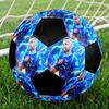 Ballon de Football Neymar Taille 5 Coloré Cousu à la Machine PVC Prêt pour la Compétition Durable Haut Rebond