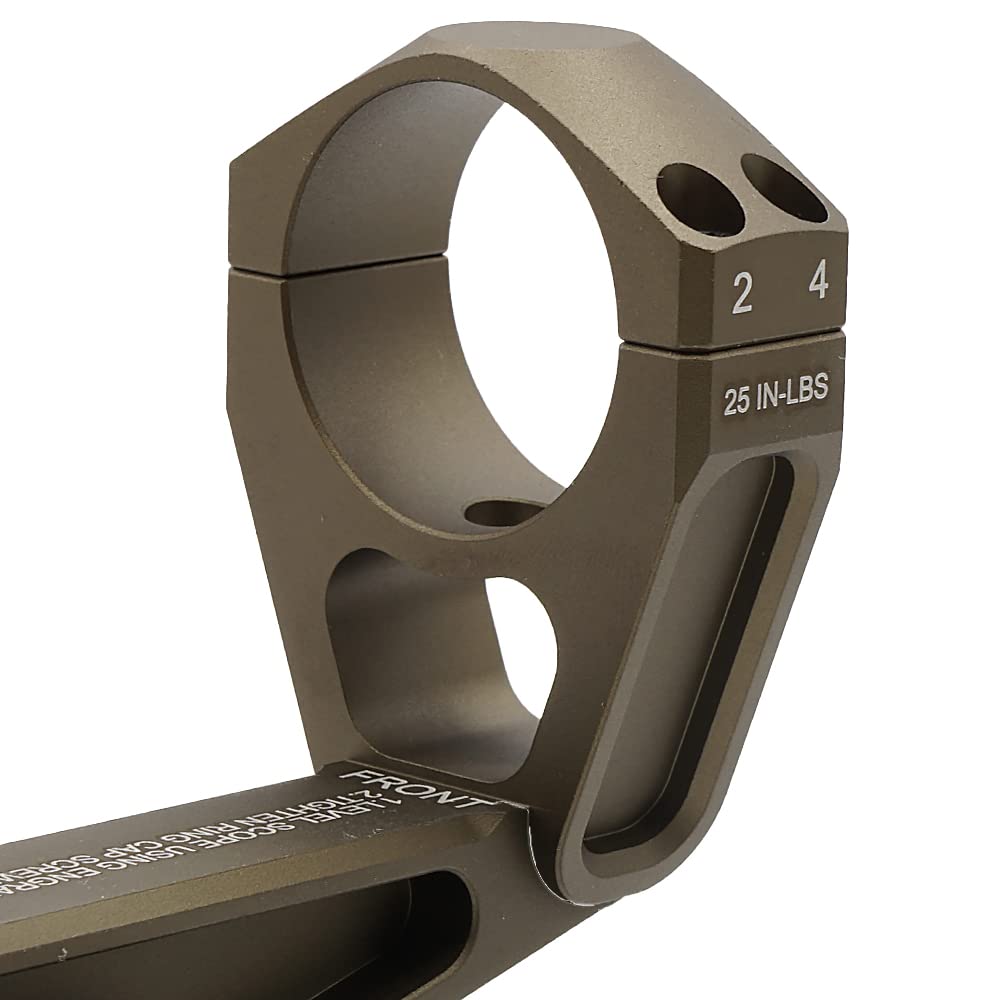 Evolution Gear NIGHTFORCE Ultra Mount 1.93" High Replica 30mm Diameter Scope Mount, Hard Anodized 6068 Aluminum, Dark Earth finish.