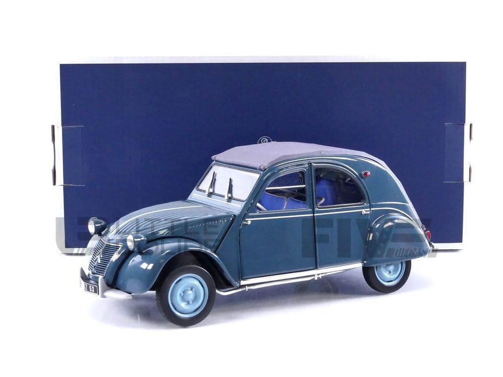 NOREV B 2CV AZL 59 Glacier Blue Scale Model 181485 Citroën 1/18