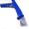 18in Pool Brushes for Cleaning Pool Wall Tile Nylon Bristle Pool Brush Head Curved Ends