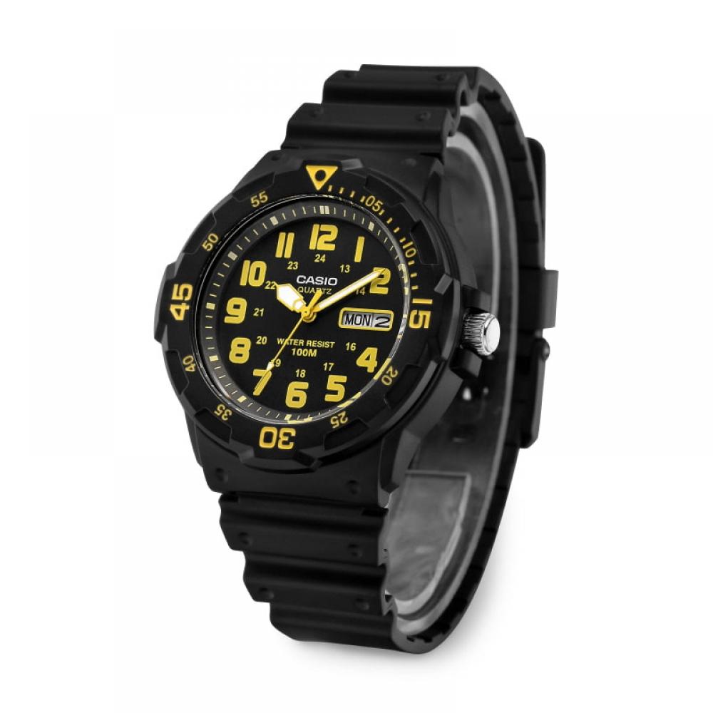 Casio Mrw 200h 9bvdf  Mrw 200h 9b  Analoge SportS Militärische Herrenuhr aus Urethan