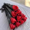 Artificial Soap Rose Bouquet Little Bear Soap Flower Diy Flower Bouquets Wedding Mother'S Day Valentine'S Day Gift Souvenirs