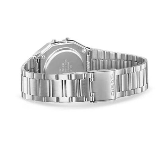 Casio Wristwatch Collection A158WA-1JH Mens Silver