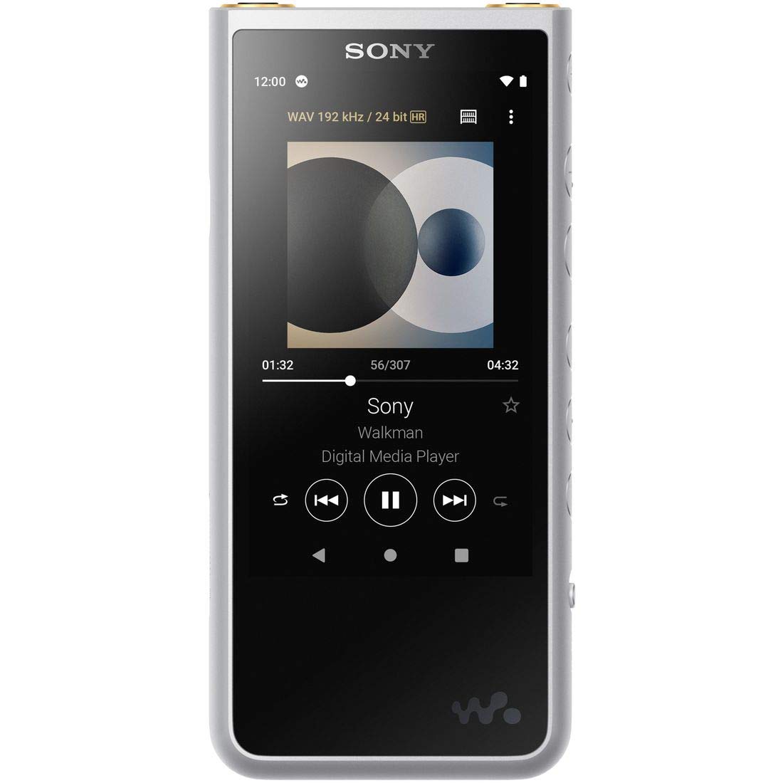 

Sony Walkman 64GB ZX Series compatible design MP3 player Bluetooth Android microSD compatible Touch panel Up to 20 hours of continuous playback 360