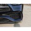 For Mercedes-Benz C-Class W206 C180 C200 C300   Car Accessories ABS Chrome Front Fog Light Lamp Cover Trim Molding Bezel