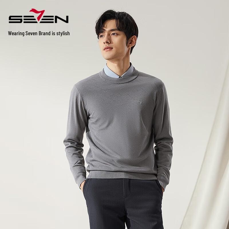 Septwolves Men's Premium Round Neck Winter Sweater