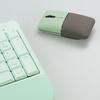 Sanwa Portable Dual-Mode Wireless Mouse with Integrated Charging Cable