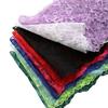 1/3 de yard de fil de polyester pressé pour fond de dentelle, idéal pour la broderie florale à faire soi-même, accessoires en dentelle, rideaux, coussins de canapé et décoration.
