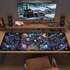 Pac-Man Large Size Mouse Pad Large Gaming Table Cushion Non-slip Laptop Tablet Big Mousepad XXL Mat Mini PC Playmat With Lock Edge