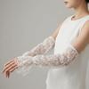 Hollow Sun Protection Cover Elastic Sunscreen Arm Sleeve Breathable Ice Silk Sleeves  Girl