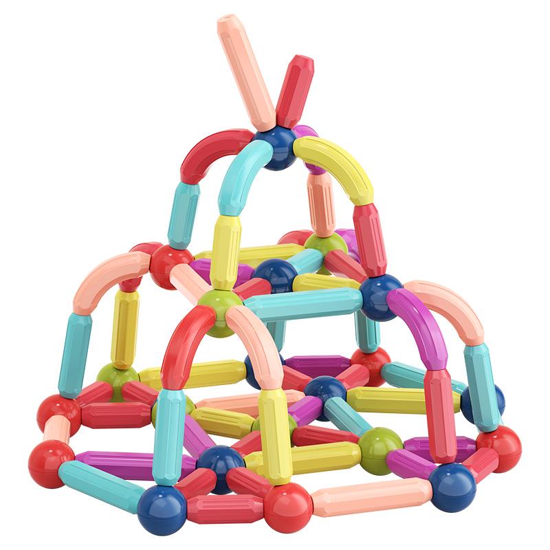 Magnetic Building Blocks - Large, Strong Magnets for Early Education (Ages 1-3)