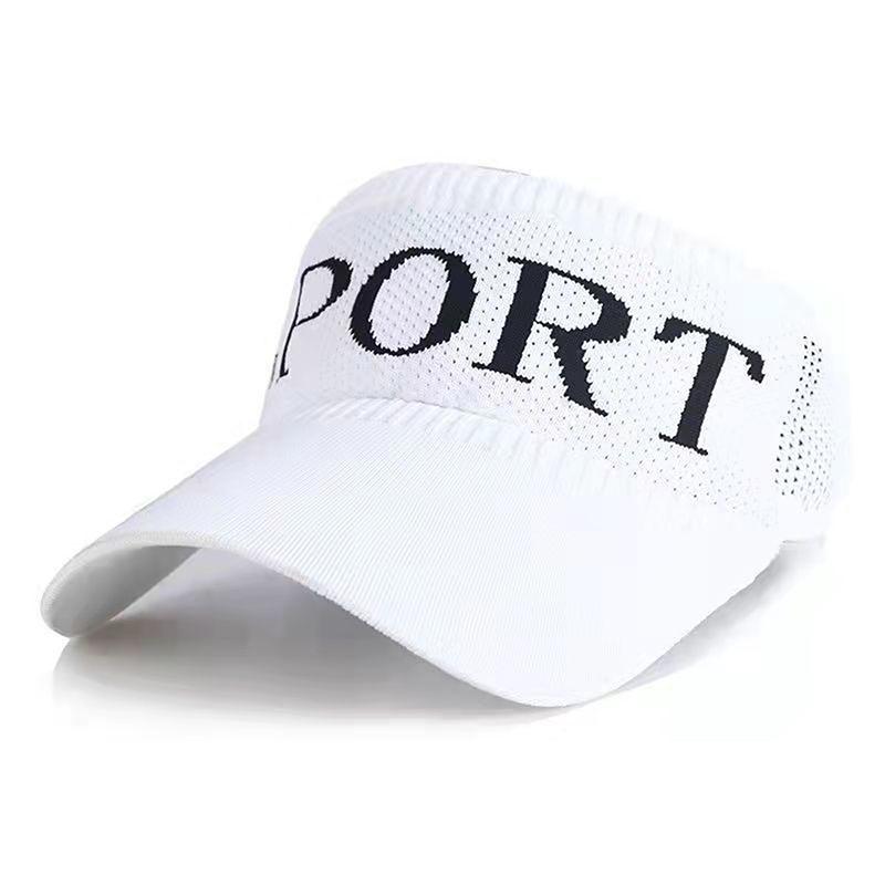 Women Ladies Summer Empty Top Beach Cap Solid Color Knitted hat Large Wide Brim UV Protection Breathable Sun Visor Hat 2025 New