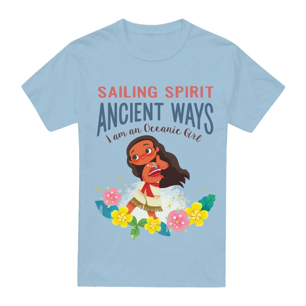 Moana Sailing Spirit T-Shirt Light Blue XXXL