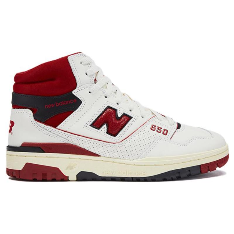 New Balance 650R Aime Leon Dore White Red Sneakers BB650RE1