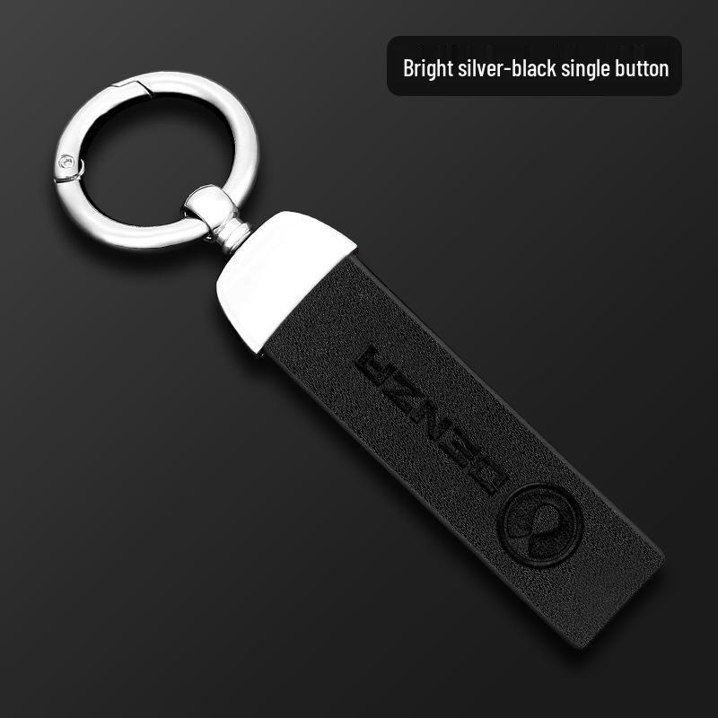 Denza D9 Key Case: Metal Leather Key Shell for Men & Women
