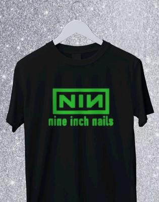 T-shirt Nera Uomo Nine Inch Nails S-5XL