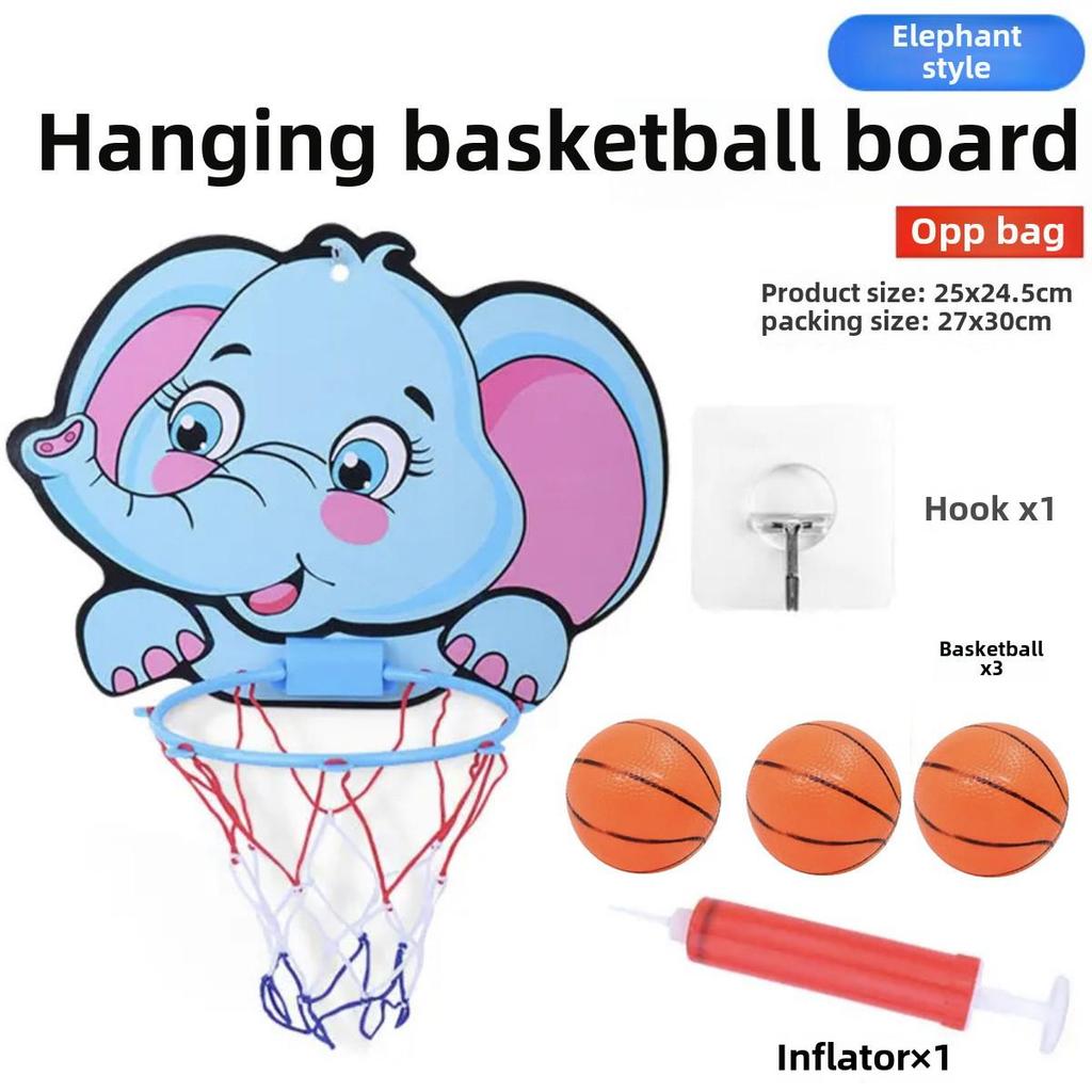 Aro de baloncesto de pared ajustable para niños y niñas