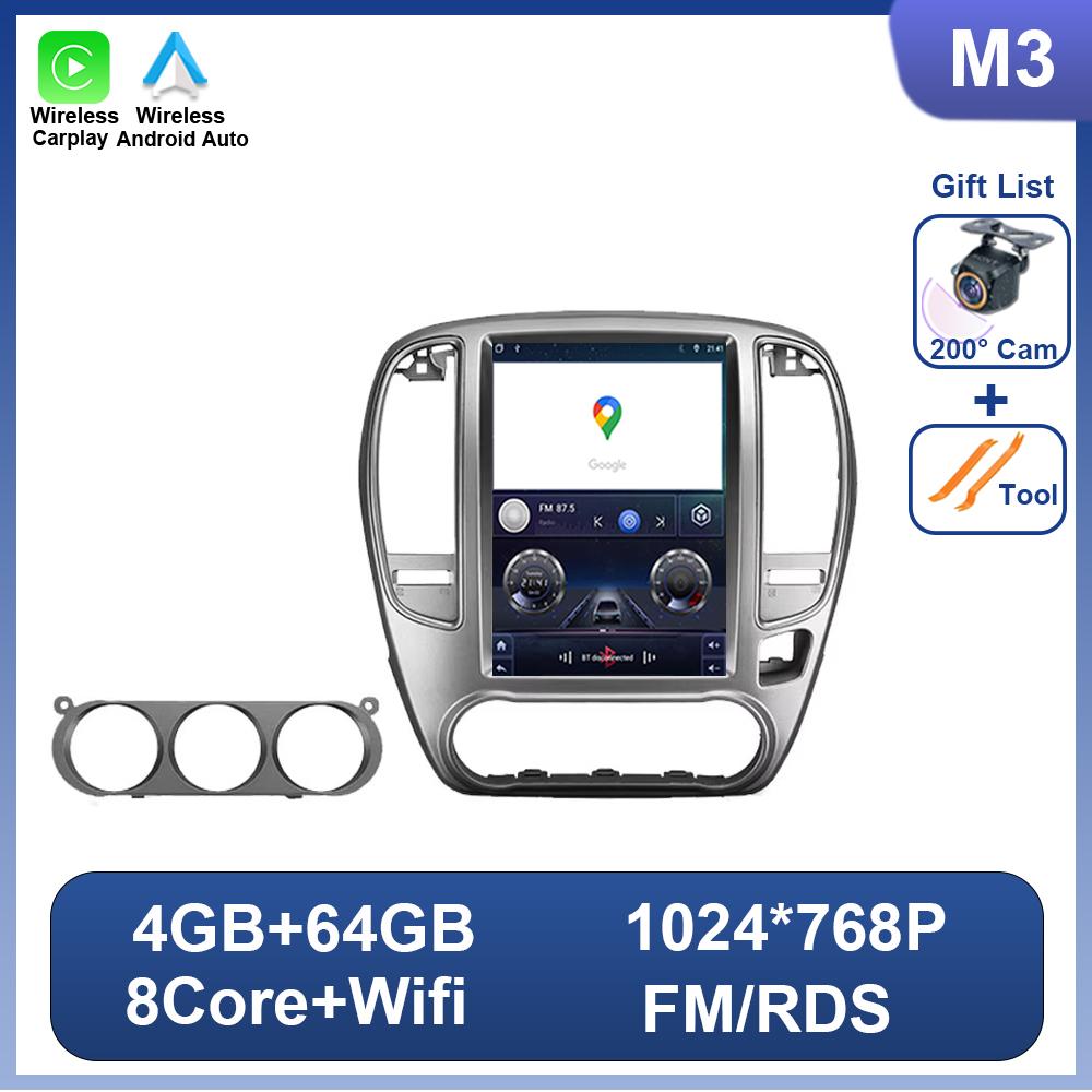 9.7 Inch Vertical Screen For Nissan Bluebird Sylphy G11 2005 - 2012 Car Radio Multimedia Player No 2 Din Autoradio Android 14