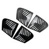 Pair Car Side Window Spoiler Cover For Bmw F20 118i 120i Hatchback 2011-2019 Rear Triangle Louver Air Splitter F20 Louver