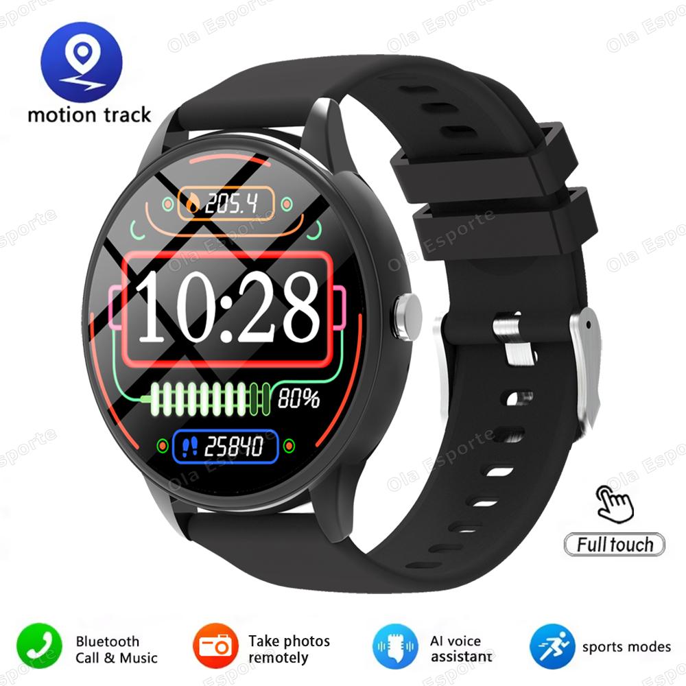 New Women SmartWatch Bluetooth Call Lady Watches Sports Waterproof Heart Rate Sleep Monitor Smart Watch Women Present Gifts