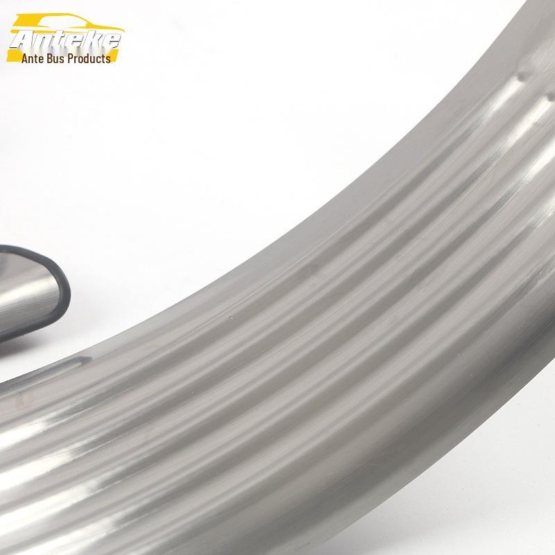 Teramont Stainless Steel Door Sill Trim Sticker: Anti-Scratch Welcome Pedal Scuff Protector Accessory for 2021 Teramont.