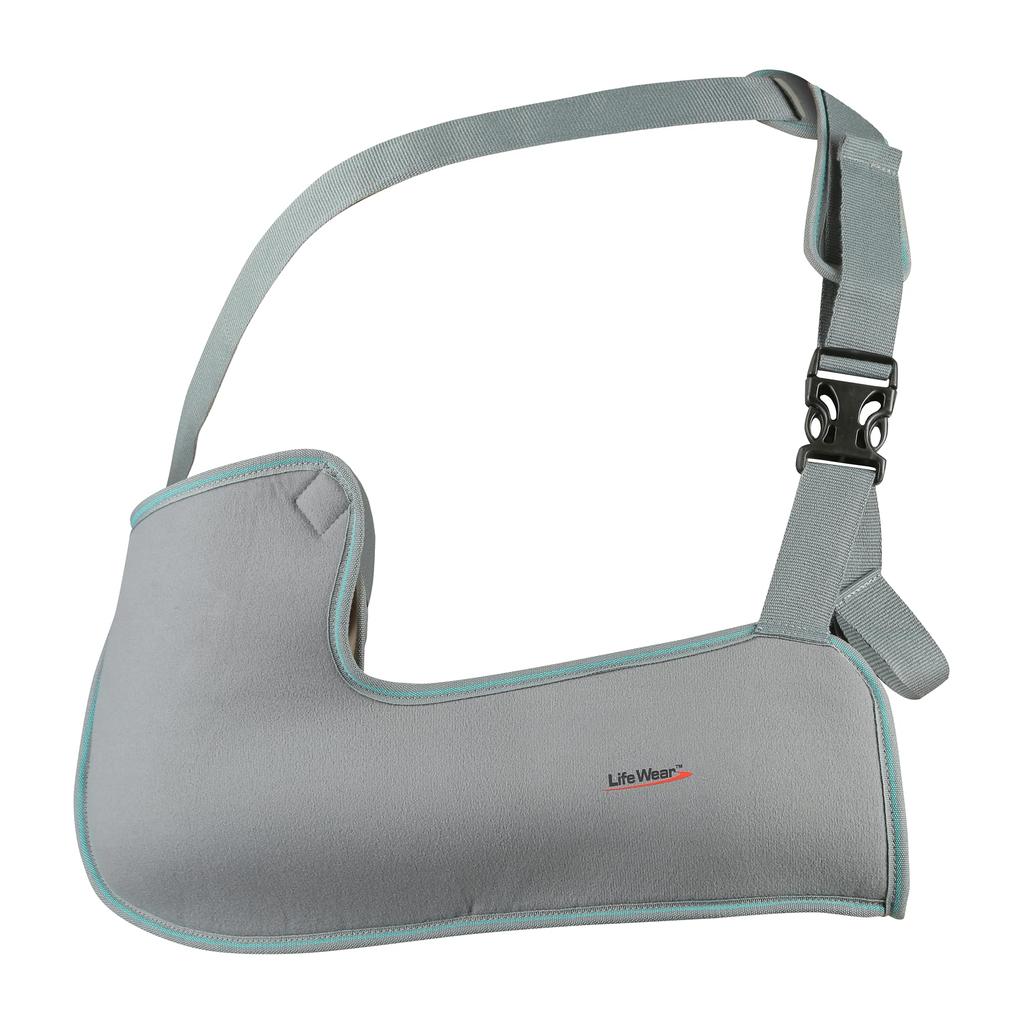 LifeWear Arm Sling Tropical Shoulder Support for Fracture, Immobilizes Shoulder Joint and Prevents Dislocation, Cushion Padding, Aid for Soft Tis