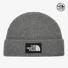 The North Face Big Logo Beanie Melange Grey Ne3br61b