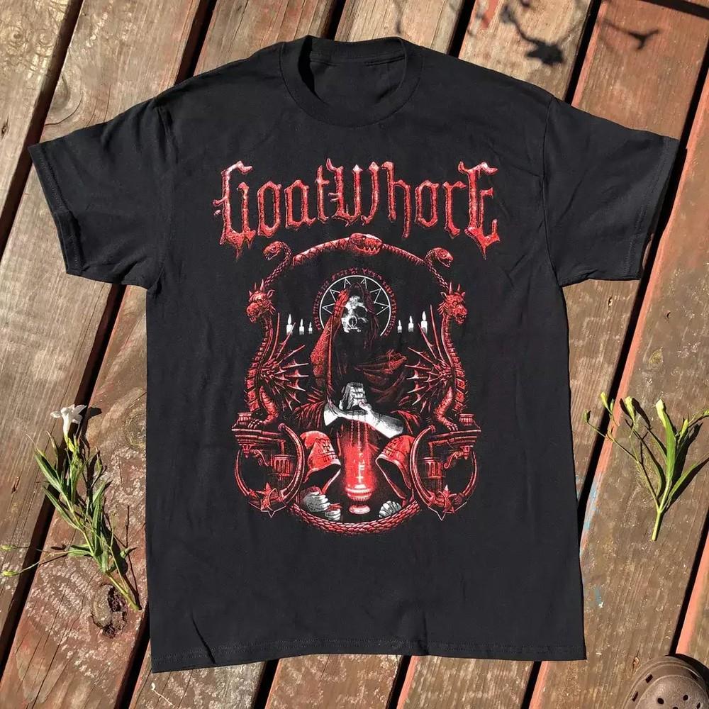 Rare Goatwhore Band Cotton Gift For Fan Black All Size Men T-Shirt.webp Unisex T-Shirt S