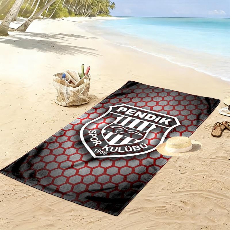 Pendikspor SK 1950 Print Beach Towel, Large Soft Quick Dry Towel for Beach Camping Swimming