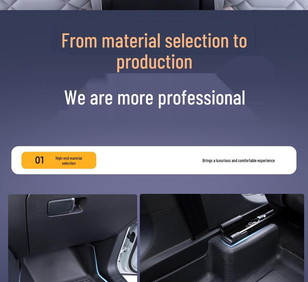 Logo Series TPE Car Floor Mats: Non-slip, Waterproof, and Wear-resistant