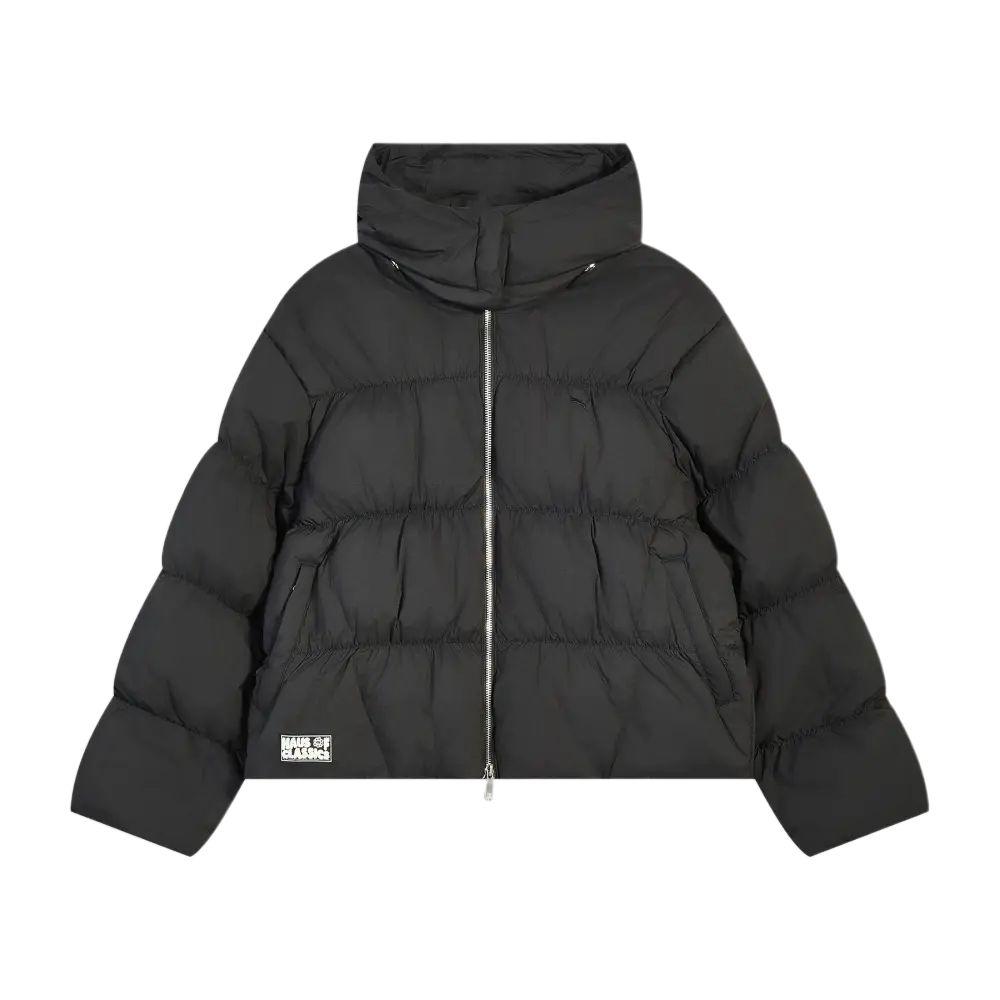 

Puma Classics FW25 Lightweight Warm Solid Color Zipper Long Sleeve Down Jacket Women outerwear 633512-01 XL