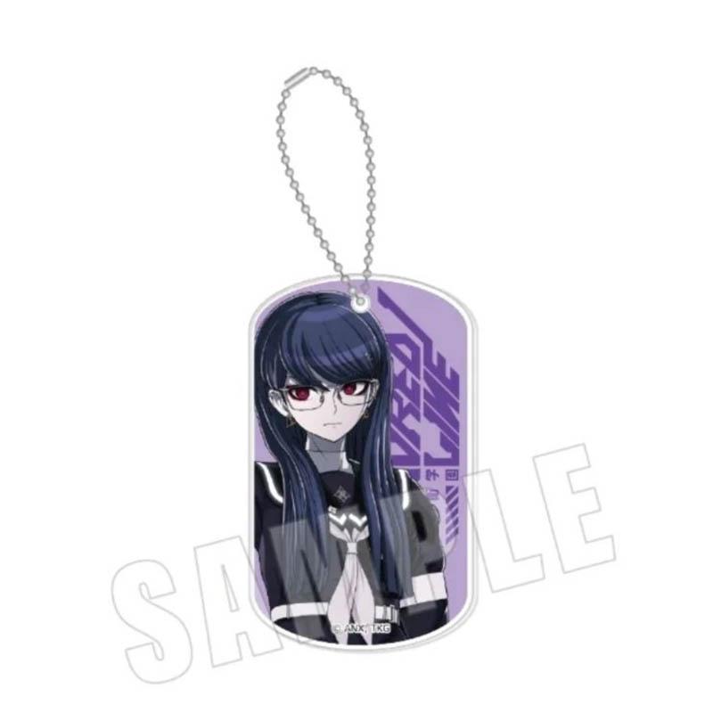 Game The Hundred Line Last Defense Academy SIREI Cosplay Keychain Acrylic Pendant Keyring KeyChain Bag Accessories Ornament Prop