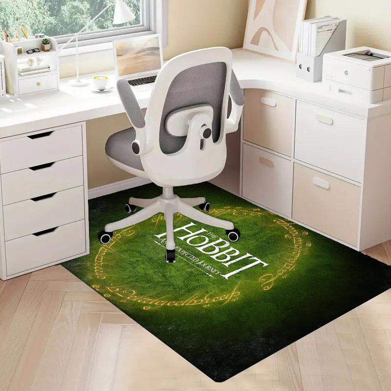 1pc Office Carpet Chair Mats The Hobbit Unexpected Journey Perfect for Decorating Office Chairs, Living Rooms, Or Bedrooms,Polyester Carpet